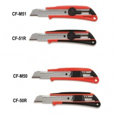 JETECH Wheel Lock Auto Lock Softgrip Cutter Knife CF-M